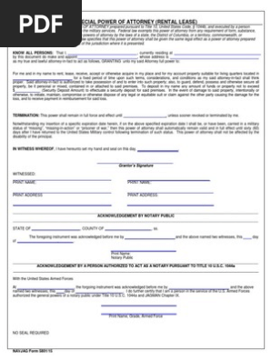 5801 15 Rental Lease