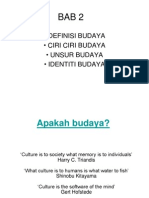 Definisi Budaya