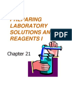 Preparing Laboratory Solutions and Reagents