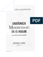 Enseñanza Montessori en El Hogar - Elizabeth Hainstock