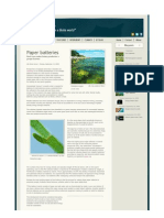Non-Scalable - Paper Batteries