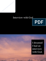 Interview With GOD