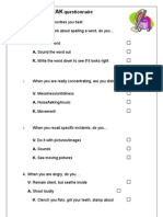 Learning Styles Questionnaire2