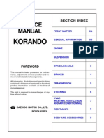 Service Manual Korando