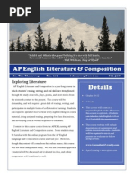 Details: AP English Literature & Composition