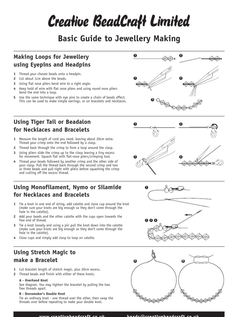 Jewellery Making Guide PDF