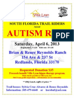 Autism Ride 2013