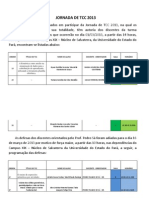 Informe Para as Turmas