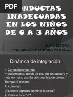 Conductas Inadecuadas en Niños 2