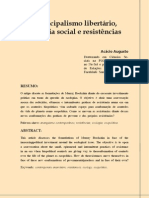 Acácio Augusto - Municipalismo Libertário, Ecologia Social e Resistências