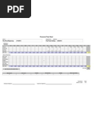 Timesheet Template