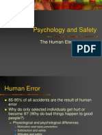 Psychology and Safety