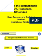 Ordering The International: Actors, Processes, Structures