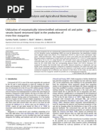 Utilization of Enzymatically Interesterified Cottonseed Oil and Palm Stearin Based Structured Lipid in the Production of Trans Free Margarine