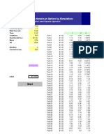 Value American Option by Simulation:: Start