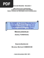 Download Le rle de lUnesco dans la rduction de la fracture numrique Mai 2007 by Destiny TCHEHOUALI SN12741742 doc pdf