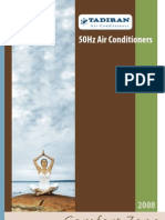50Hz Air Conditioners: Comfort Zone