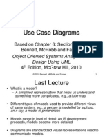 Use Case Diagrams: Based On Chapter 6: Section 6.6-6.8 Bennett, Mcrobb and Farmer