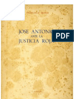 Jose Antonio Ante La Justicia Roja