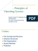 ICS 143 - Principles of Operating Systems