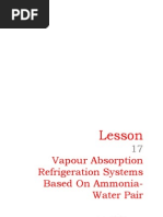 Download 17 Vapour Absorption Refrigeration Systems Based on Ammonia-Water Pair by PRASAD326 SN12743899 doc pdf