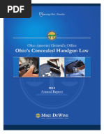Download Ohios Concealed Handgun Law 2012 Annual Report  by Mike DeWine SN127439591 doc pdf