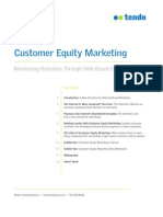 Customer Equity Marketing