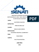 Derivador e Integrador Con Opamp