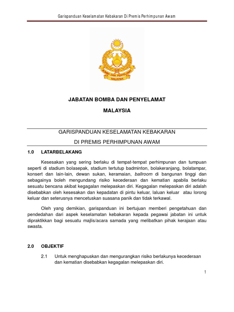 Panduan Keselamatan Kebakaran Awam | PDF | Bisnis | Komputer