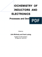 Electrochemistry of Semiconductors and Electronics