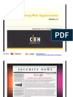 CEHv7 Module 13 Hacking Web Applications