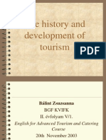 History of Tourism