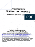 Prasna Application by V.K. Choudry