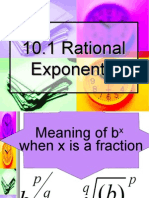 10.1 Rational Exponents