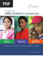 Download Los Angeles County Childrens Scorecard by Marco Ramirez SN12747890 doc pdf