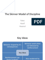 The Skinner Model of Classroom Discipline