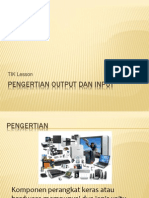 Pengertian Output Dan Input