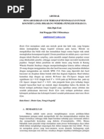 Download Pengaruh Brain Gym Terhadap Peningkatan Fungsi Kognitif Lansia Dikarang Werdha Peneleh Surabaya by gregorius ara SN127481486 doc pdf