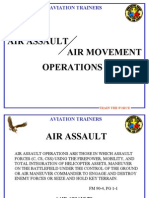 Air Assault Air Movement Operations: Aviation Trainers