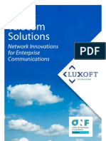 Brochure of Luxoft Telecom Solutions by Luxoft Software Development