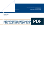 Case Study Maturity Model Based It Consulting Luxoft For Major Investment Bank