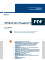 Case Study Portfolio Risk Management Application Banking Luxoft for Top10 Global Investment Bank