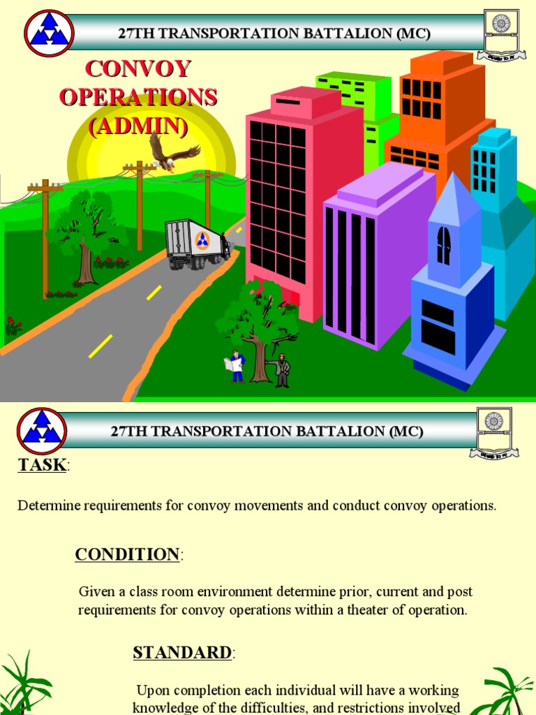 Convoy Operations Admin | PDF | Technology & Engineering