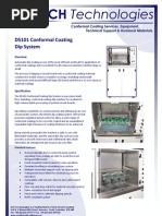 Download DS101 Conformal Coating Dip System Technical Brochure 100209 by Lee Hitchens SN12749209 doc pdf