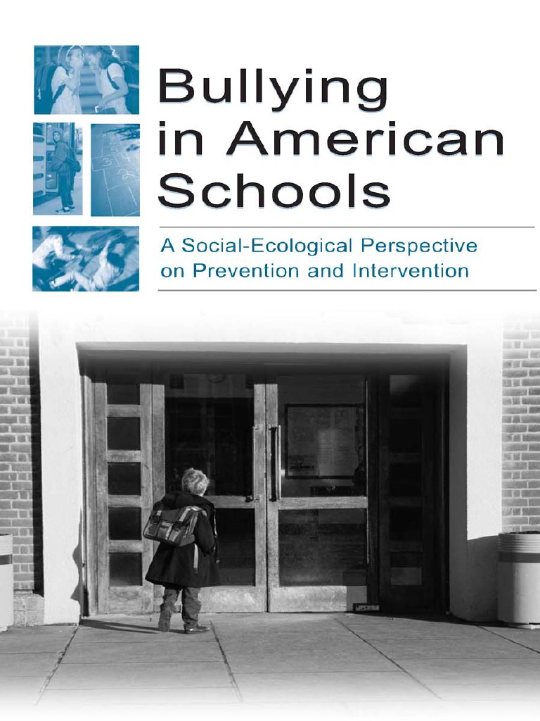 Bullying in American Schools PDF Social Support Bullying photo