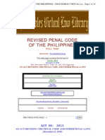 Penal Code - Book 1 - Philippines - En