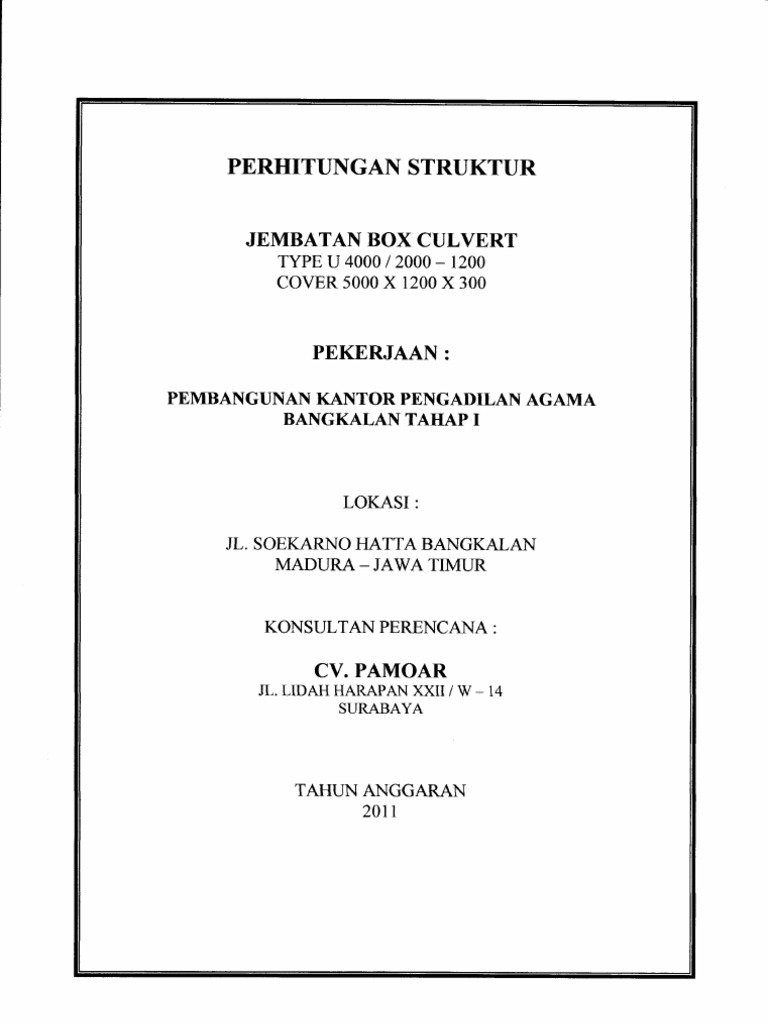 Jembatan Box Culvert