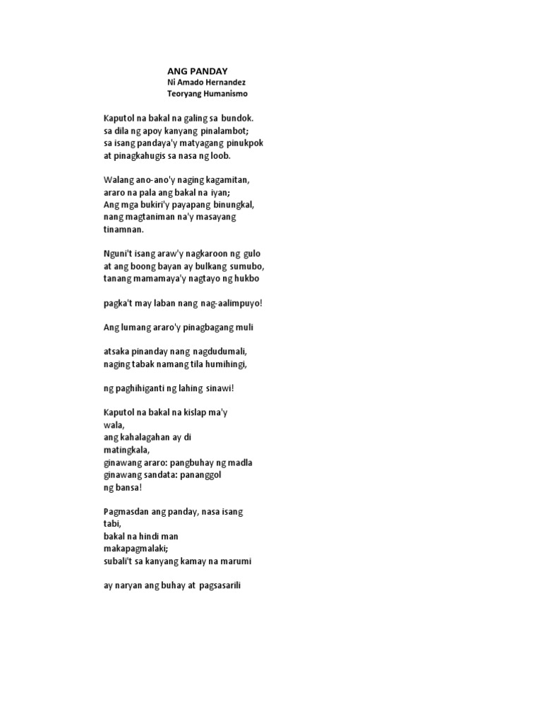 Ang Panday | PDF
