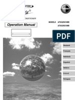 Atxg25 35cvmb Manual de Operación