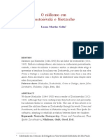 O Niilismo em Dostoiévski e Nietzsche PDF